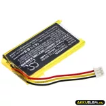 Utángyártott Sennheiser Vezeték nélküli fejhallgató Li-Polymer akkumulátor 3.7V 280mAh AHB571935PCT-03, BAP 800 - CameronSino