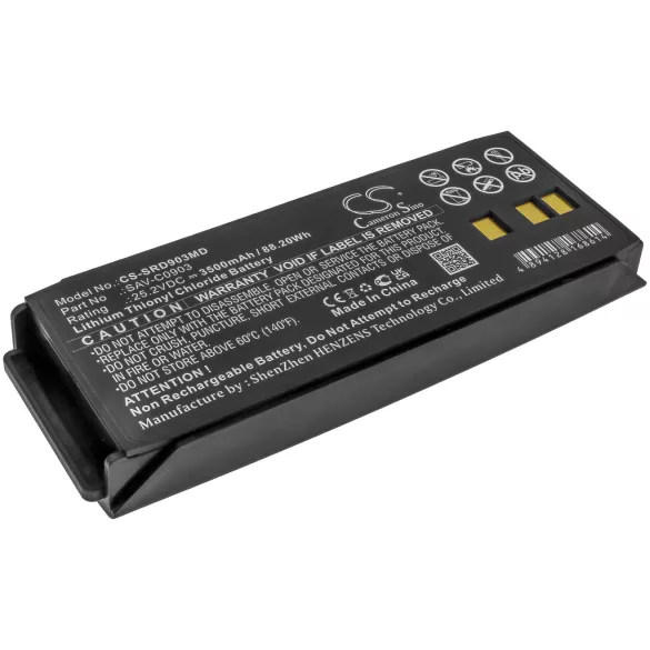 Utángyártott SaverOne Orvosi Li-SOCl2 elem 25.2V 3500mAh SAV-C0903 - CameronSino