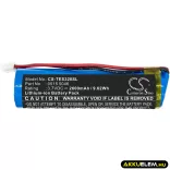 Utángyártott Testo egyéb Li-ion akkumulátor 3.7V 2600mAh 5155046 - CameronSino