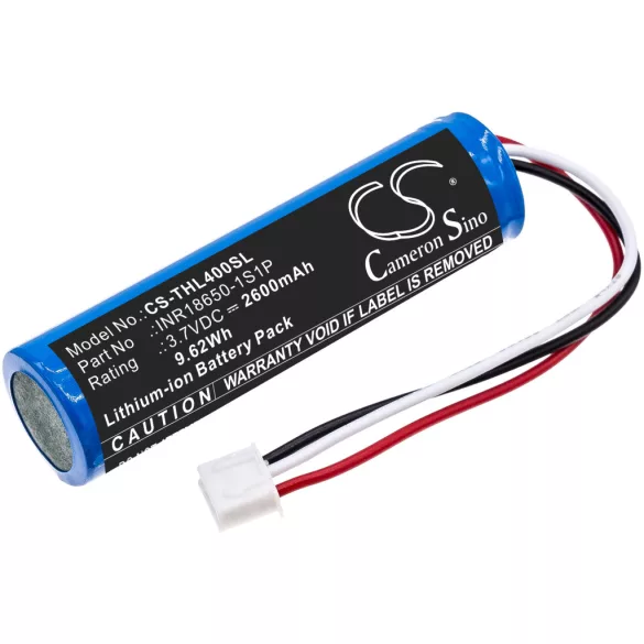 Utángyártott Theradome ápolási eszköz Li-ion akkumulátor 3.7V 2600mAh INR18650-1S1P - CameronSino