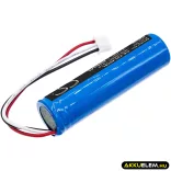Utángyártott Theradome ápolási eszköz Li-ion akkumulátor 3.7V 2600mAh INR18650-1S1P - CameronSino
