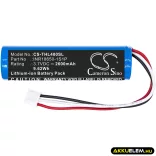 Utángyártott Theradome ápolási eszköz Li-ion akkumulátor 3.7V 2600mAh INR18650-1S1P - CameronSino