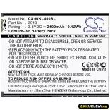 Utángyártott Wiko mobil Li-ion akkumulátor 3.8V 2400mAh 3913 - CameronSino