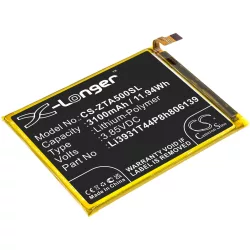   Utángyártott ZTE mobil Li-Polymer akkumulátor 3.85V 3100mAh Li3931T44P8h806139 - CameronSino