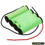 Utángyártott Electrolux porszívó Ni-MH akkumulátor 4.8V 2000mAh 405 52 51-53/4 - CameronSino