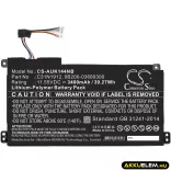 Utángyártott Asus laptop Li-Polymer akkumulátor 11.55V 3400mAh C31N1912, 0B200-03680300 - CameronSino