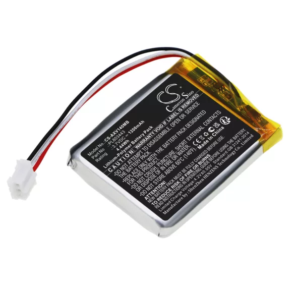 Utángyártott Axvue Babafigyelő Li-Polymer akkumulátor 3.7V 1200mAh PL803443 - CameronSino