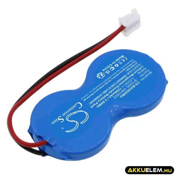 Utángyártott Baxter Healthcare Orvosi Li-MnO2 elem 3V 1200mAh B10290, OM10920 - CameronSino