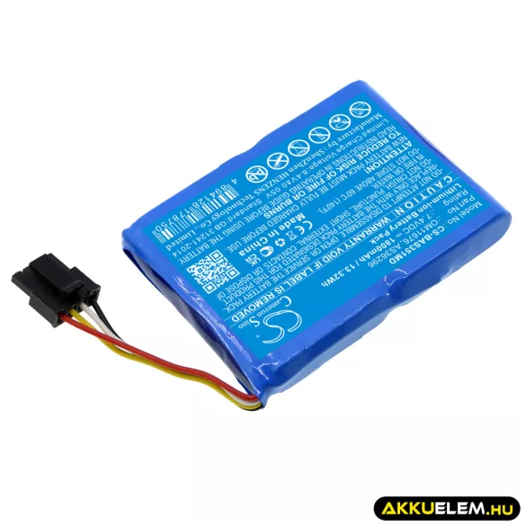 Utángyártott Baxter Healthcare Orvosi Li-ion akkumulátor 7.4V 1800mAh OM11676, AS36296 - CameronSino