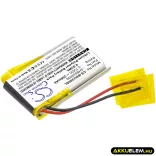 Utángyártott Teufel Vezeték nélküli fejhallgató Li-Polymer akkumulátor 3.7V 250mAh 502030 - CameronSino