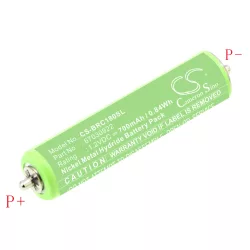   Utángyártott Braun Borotva Ni-MH akkumulátor 1.2V 700mAh 67030922, 67030368 - CameronSino