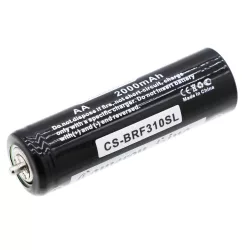   Utángyártott Braun Borotva Ni-MH akkumulátor 1.2V 2000mAh 67030923, 7030923 - CameronSino