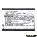 Utángyártott CATERPILLAR mobil Li-ion akkumulátor 3.7V 1400mAh BTE-2000 - CameronSino