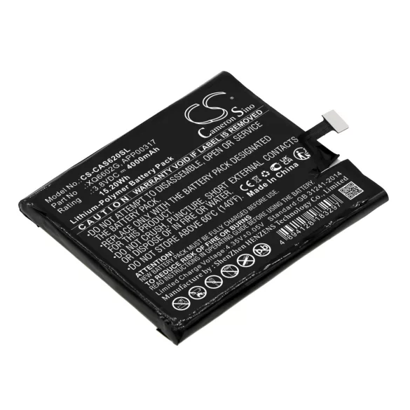 Utángyártott CATERPILLAR mobil Li-Polymer akkumulátor 3.8V 4000mAh XQ6602G - CameronSino