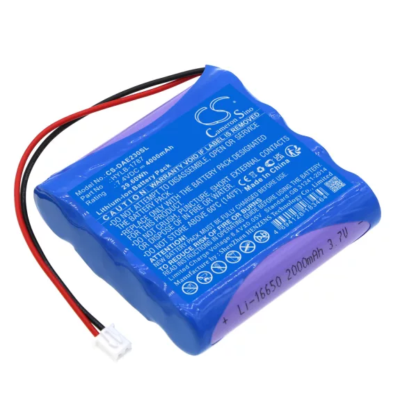 Utángyártott Deviser egyéb Li-ion akkumulátor 7.4V 4000mAh HYLB-1787 - CameronSino