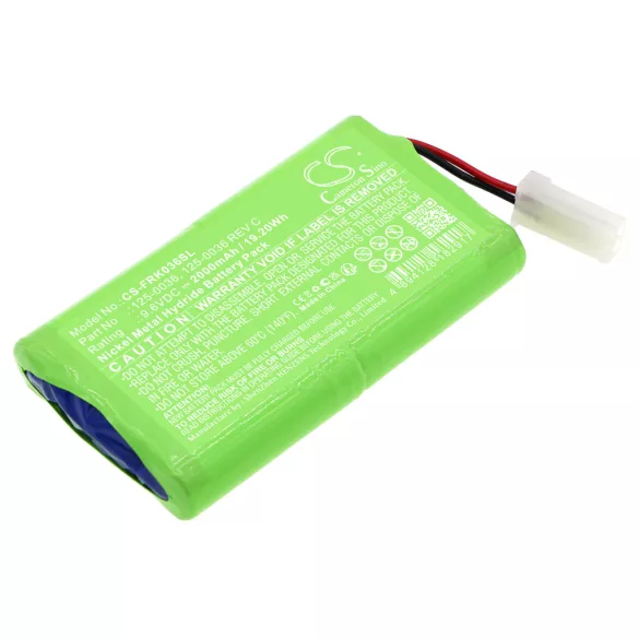Utángyártott Franklin egyéb Ni-MH akkumulátor 9.6V 2000mAh 125-0036, 125-0036 REV C - CameronSino
