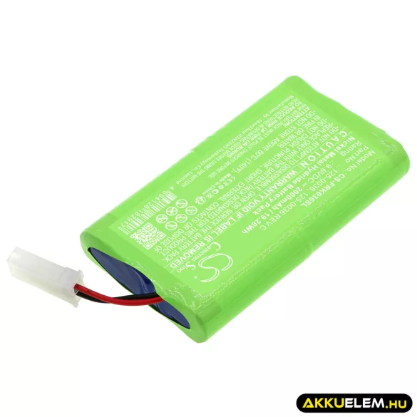 Utángyártott Franklin egyéb Ni-MH akkumulátor 9.6V 2000mAh 125-0036, 125-0036 REV C - CameronSino