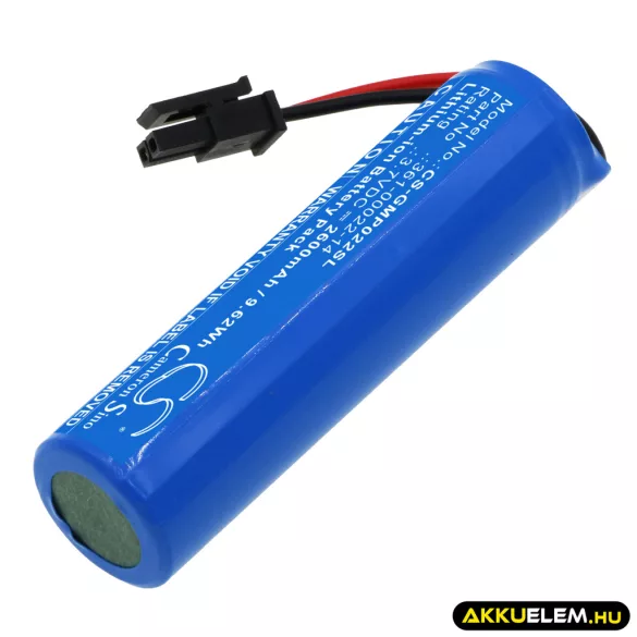 Utángyártott Garmin Kutyanyakörv Li-ion akkumulátor 3.7V 2600mAh 361-00022-14 - CameronSino