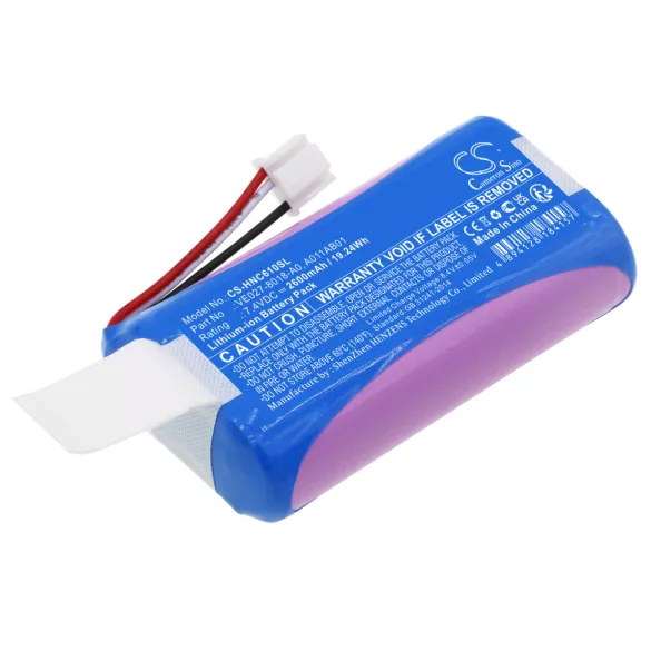 Utángyártott Intermec Tablet Li-ion akkumulátor 7.4V 2600mAh VE027-8018-A0, A011AB01 - CameronSino