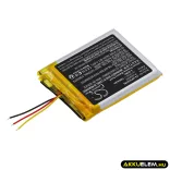 Utángyártott HyperX Vezeték nélküli fejhallgató Li-Polymer akkumulátor 3.7V 1500mAh PL644050 - CameronSino