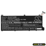 Utángyártott Huawei laptop Li-Polymer akkumulátor 7.64V 7300mAh HB4692Z9ECW-22A - CameronSino