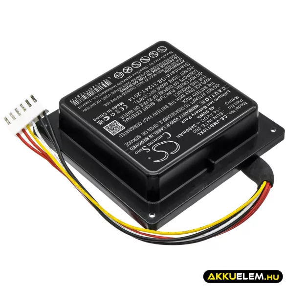 Utángyártott JBL hangszóró Li-ion akkumulátor 14.4V 3400mAh SUN-INTE-260, DH14026CHM - CameronSino
