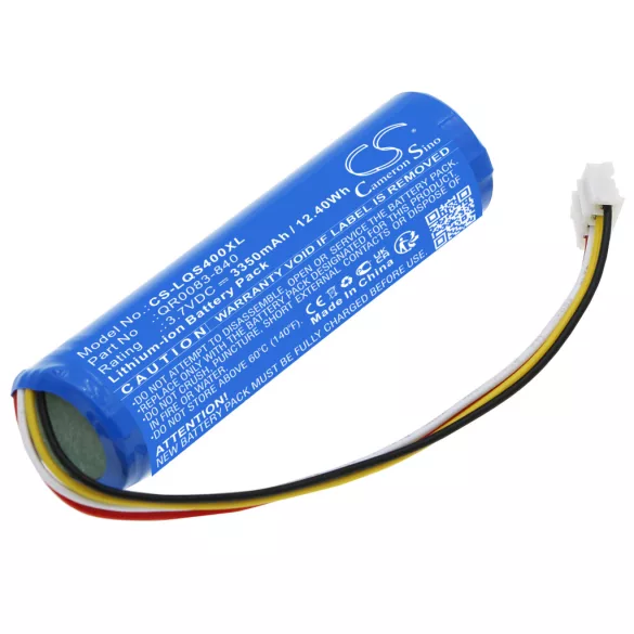 Utángyártott Qolsys Riasztó rendszer Li-ion akkumulátor 3.7V 3350mAh QR0083-840, IAN034NA - CameronSino