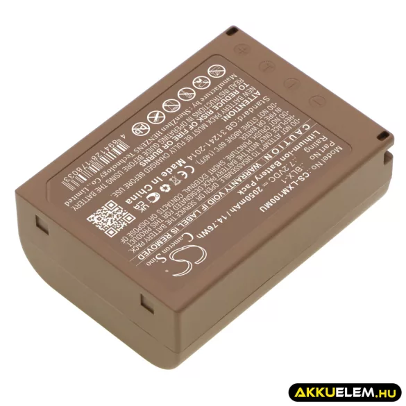 Utángyártott Olympus Kamera Li-ion akkumulátor 7.2V 2050mAh BLX-1 - CameronSino