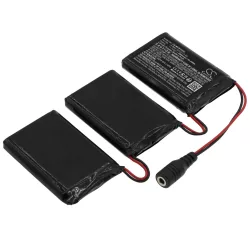   Utángyártott Macna fűtött ruha Li-Polymer akkumulátor 11.1V 3000mAh K-BAT-12VOLT-3.0A - CameronSino