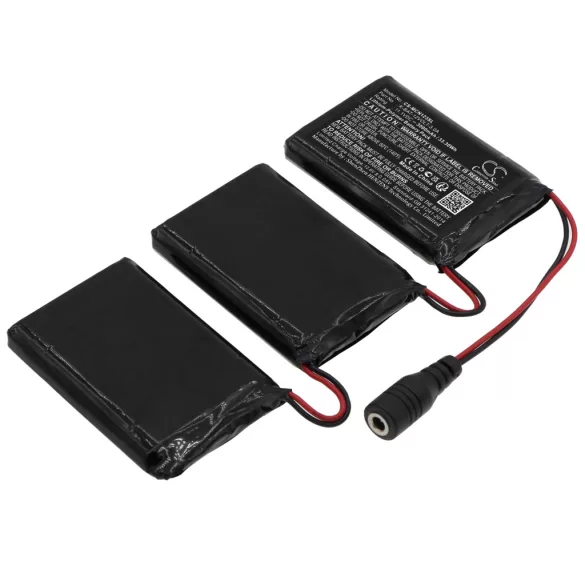 Utángyártott Macna fűtött ruha Li-Polymer akkumulátor 11.1V 3000mAh K-BAT-12VOLT-3.0A - CameronSino
