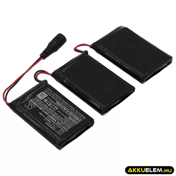 Utángyártott Macna fűtött ruha Li-Polymer akkumulátor 11.1V 3000mAh K-BAT-12VOLT-3.0A - CameronSino