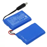 Utángyártott Klan-e fűtött ruha Li-Polymer akkumulátor 7.4V 3000mAh K-BAT-7.4VOLT-3.0A - CameronSino