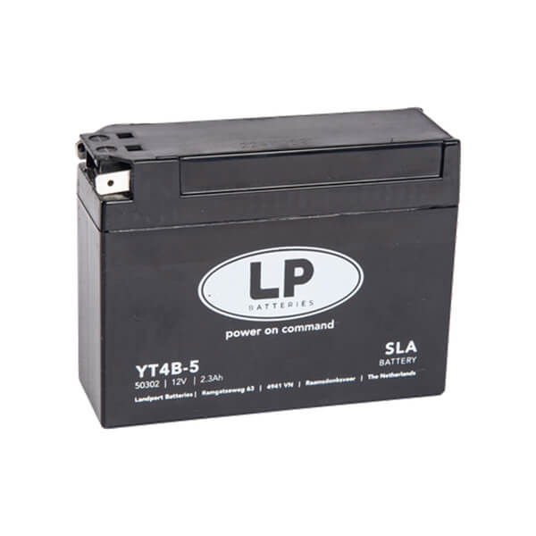   Landport 12V 2,3h 40A YT4B-5 50302 motorkerékpár akkumulátor AGM késes
