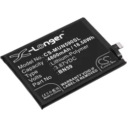   Utángyártott Redmi mobil Li-Polymer akkumulátor 3.87V 4800mAh BN59 - CameronSino
