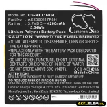 Utángyártott Nextbook Tablet Li-Polymer akkumulátor 3.7V 4200mAh AE2560117P8H - CameronSino