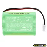 Utángyártott Optex biztonsági kamera Ni-MH akkumulátor 3.6V 700mAh - CameronSino