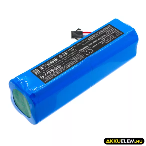 Utángyártott Proscenic porszívó Li-ion akkumulátor 14.4V 5200mAh NR18650 M26-4S2P - CameronSino