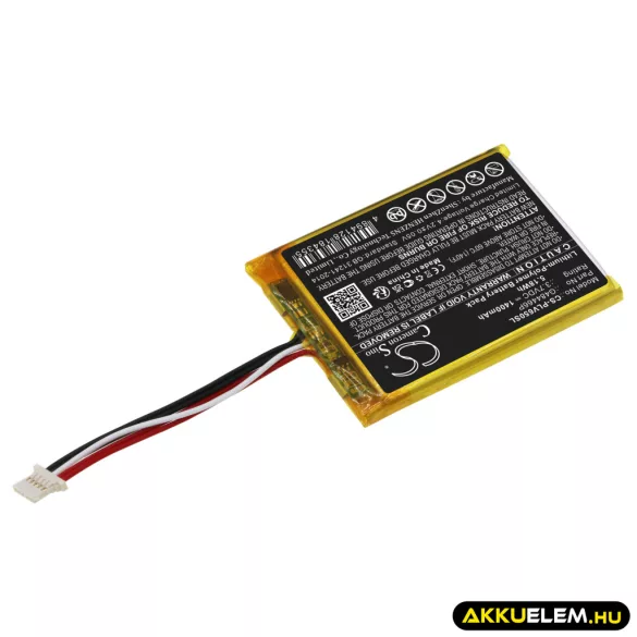 Utángyártott Polar GPS Li-Polymer akkumulátor 3.7V 1400mAh G484466P - CameronSino