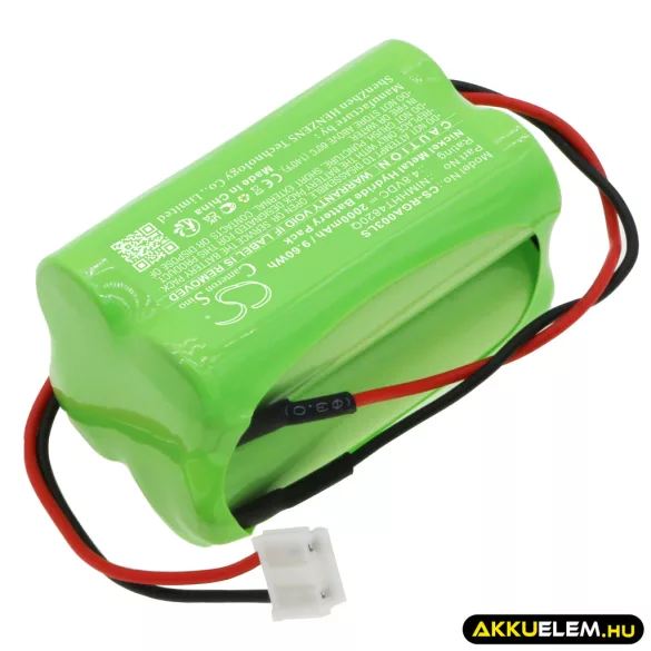 Utángyártott ABM Vészvilágítás Ni-MH akkumulátor 4.8V 2000mAh NIMHHT4820Q - CameronSino