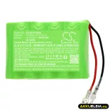 Utángyártott Roto okosotthon készülék Ni-MH akkumulátor 12V 2000mAh 377040, 2412-3012 - CameronSino