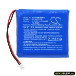 Utángyártott PatrolEyes Testkamera Li-Polymer akkumulátor 3.8V 2750mAh PE-MAX-RB - CameronSino
