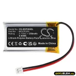 Utángyártott Dogtra Kutyanyakörv Li-Polymer akkumulátor 3.7V 250mAh BP37P330 - CameronSino