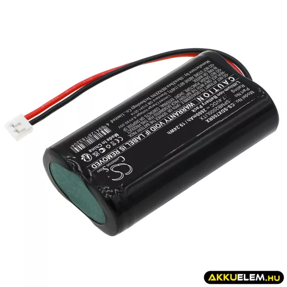 Utángyártott Spektrum Távirányító akkumulátor 7.4V SPMB2000LITX - CameronSino