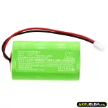 Utángyártott Schlumberger okosotthon készülék Ni-MH akkumulátor 3.6V 2000mAh P100AA-3SC, P100AA-3SC-11992-001 - CameronSino
