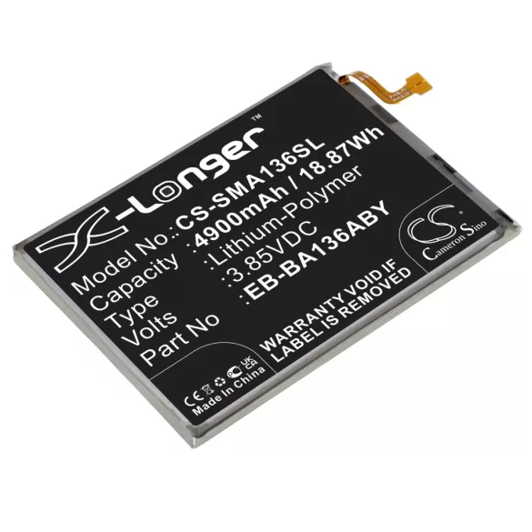 Utángyártott Samsung mobil Li-Polymer akkumulátor 3.85V 4900mAh EB-BA136ABY, GH82-27431A - CameronSino