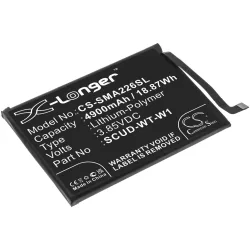   Utángyártott Samsung mobil Li-Polymer akkumulátor 3.85V 4900mAh SCUD-WT-W1, WT-S-W1 - CameronSino