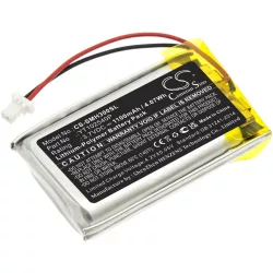  Utángyártott Sena Vezeték nélküli fejhallgató Li-Polymer akkumulátor 3.7V 1100mAh YT102540P - CameronSino