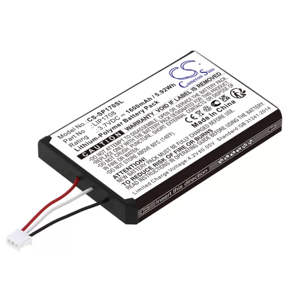 Utángyártott Sony Játékkonzol Li-Polymer akkumulátor 3.7V 1600mAh LIP1708 - CameronSino