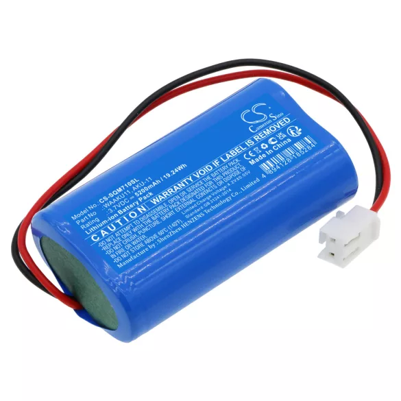 Utángyártott Sonel egyéb Li-ion akkumulátor 3.7V 5200mAh WAAKU11, AKU-11 - CameronSino