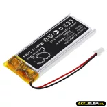 Utángyártott Interphone Vezeték nélküli fejhallgató Li-Polymer akkumulátor 3.7V 800mAh - CameronSino